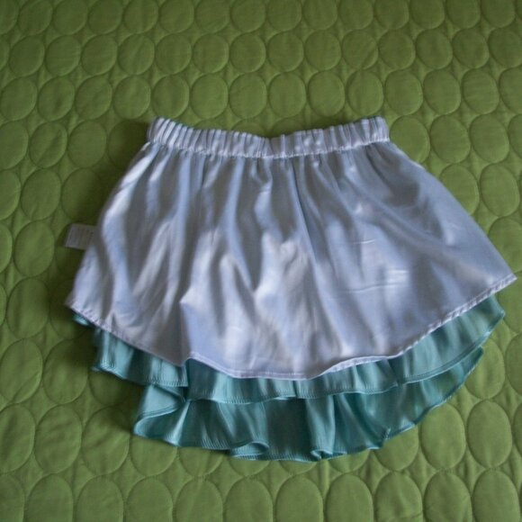 NWT Koch Ivy Mini Skirt  in "SEA GLOSS" Size S - Picture 6 of 12